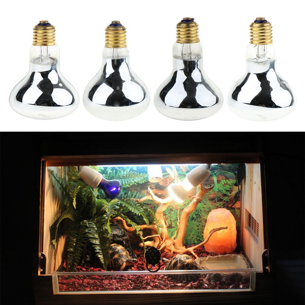 E27 Reptile Breeding Heat Lamp Bulb Night Spot Lamps