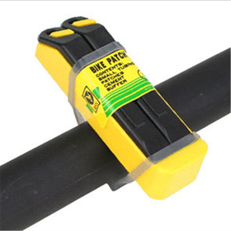 Bộ 6 Dây Đeo Đèn Pin Xe Đạp Silicon Co Giãn Giúp Cố Định Đèn Pin/ Vật Dụng Trên Xe Đạp MaiLee