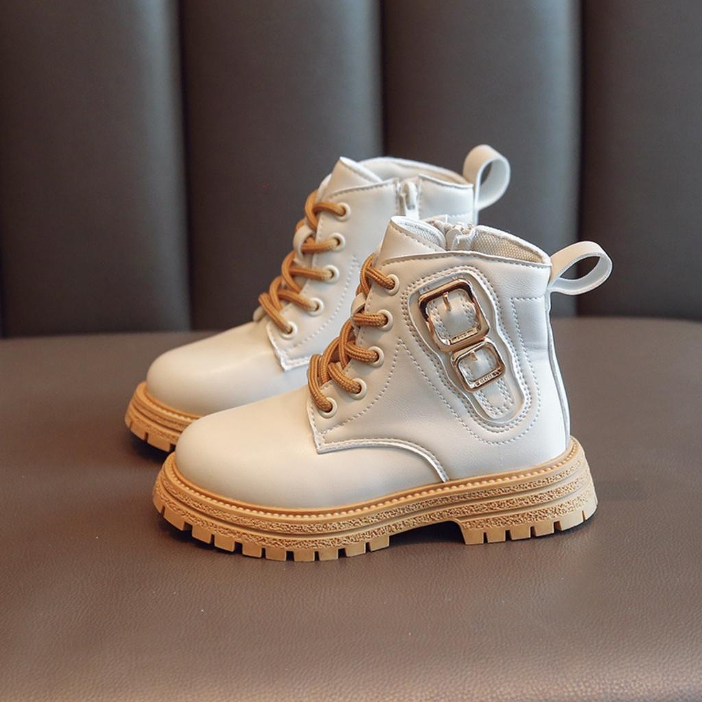 Giày boot bé gái bé trai giày cao cổ trẻ em hàng đẹp siêu chất da mềm đi êm chân hàng xuất khẩu xịn xò