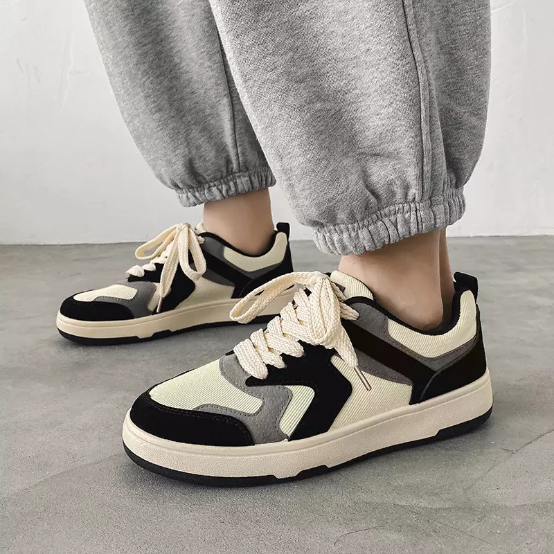 Giày Thể Thao Nam MENDO - Giày Sneaker Màu Đen - Màu Xanh , Phong cách trẻ trung, năng động - G5548
