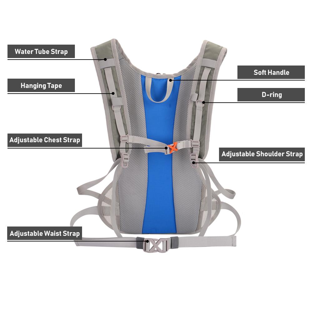 Ba lô xe đạp Hydration Pack đựng bình nước 2l, balo thể thao