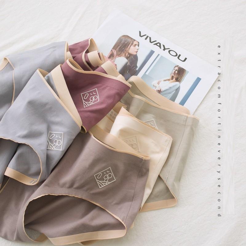 Quần Lót Nữ O2 Cotton Ép Không Đường May