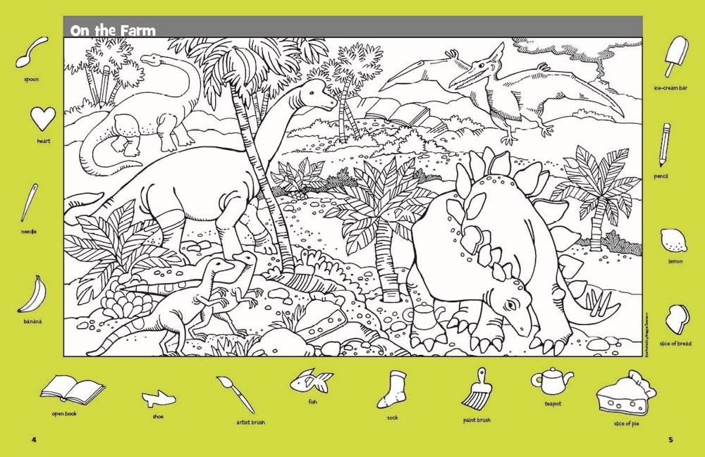 Sách - Dinosaur Puzzles by Highlights