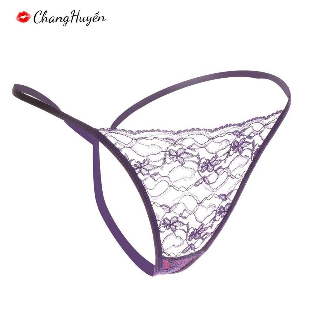 Quần lót lọt khe ren Sexy - giao màu ngẫu nhiên