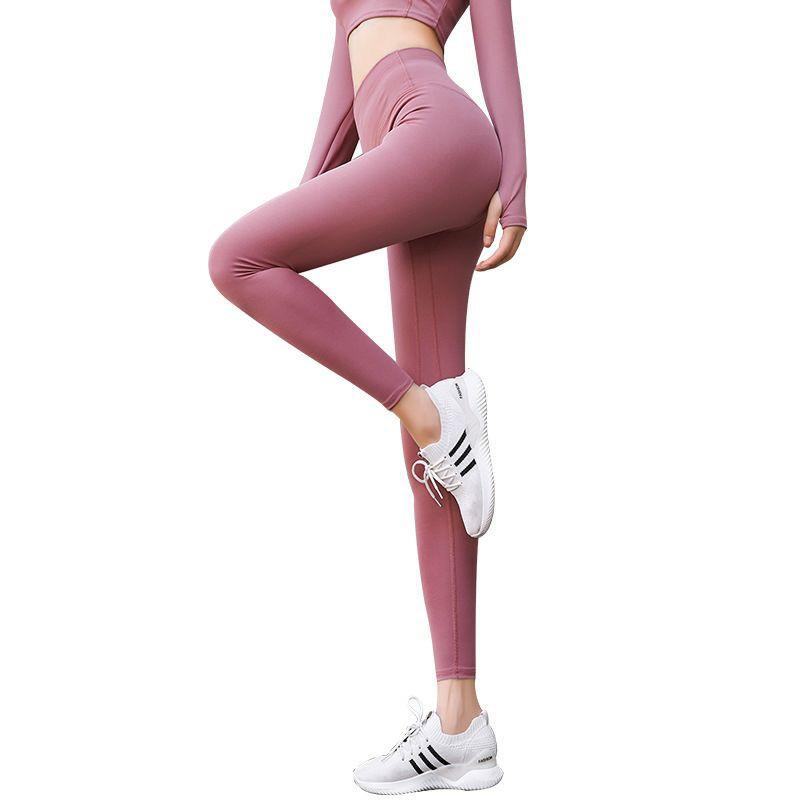 Quần tập gym nữ, quần tập yoga, quần tập legging cạp cao nâng mông gen bụng co giãn 4 chiều