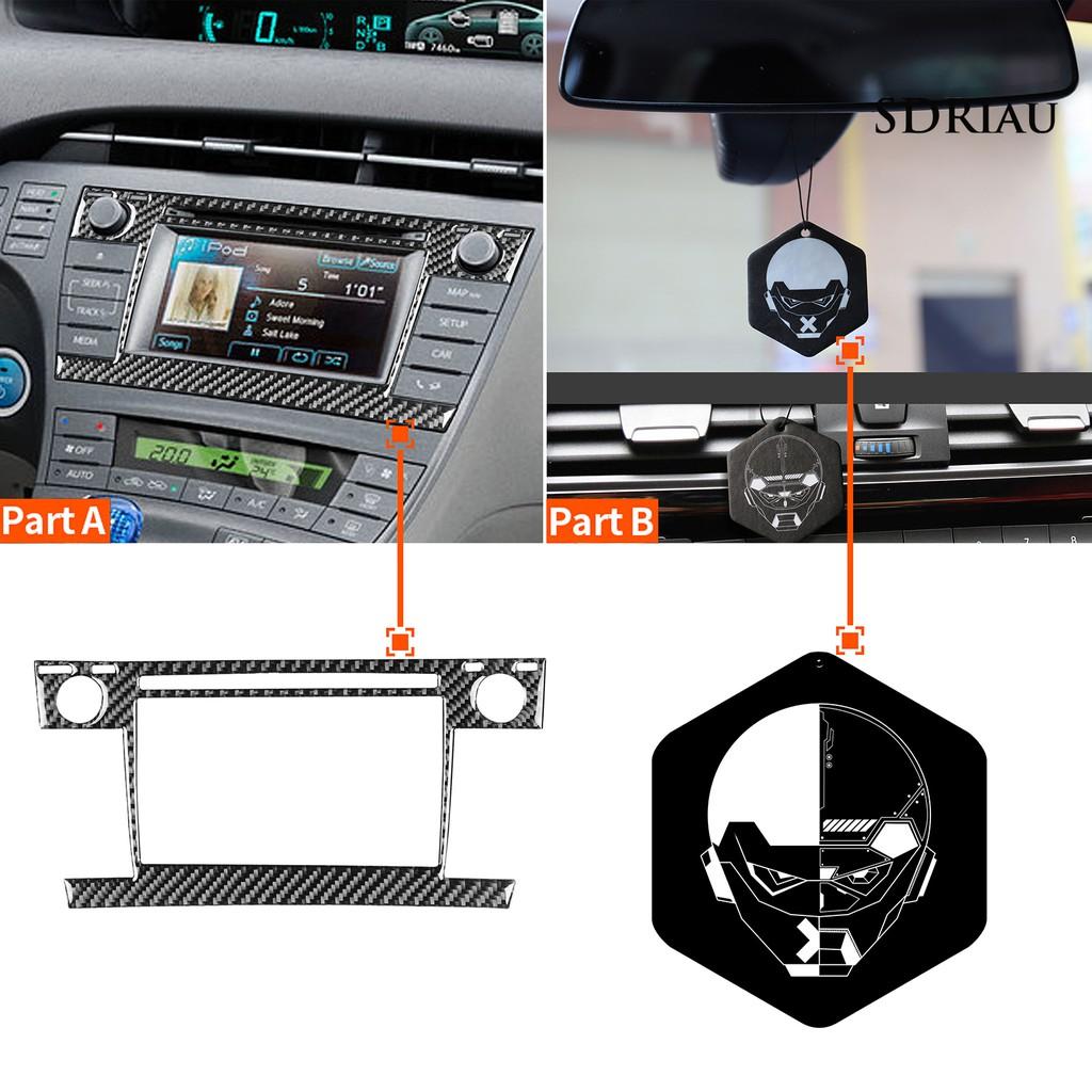 Miếng Dán Sợi Carbon Dùng Để Trang Trí Nội Thất Xe Hơi Toyota Prius