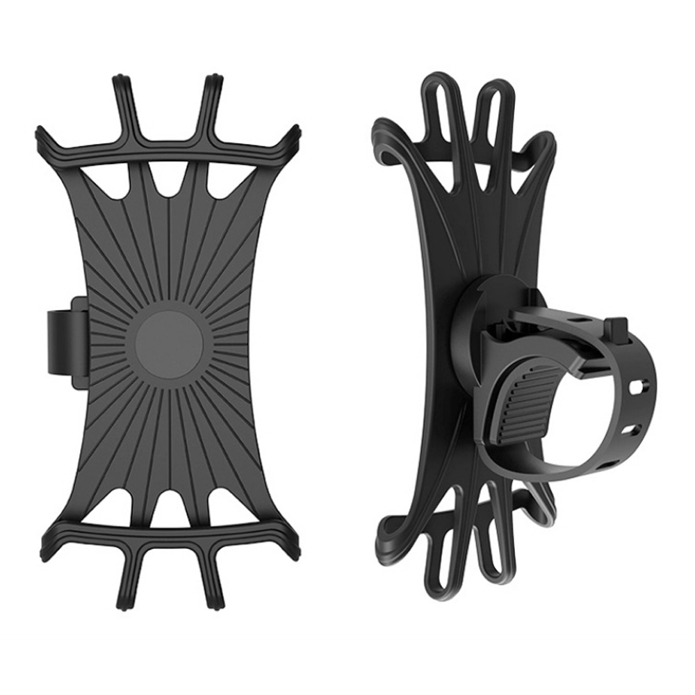 Giá Đỡ Điện Thoại GPS Trên Xe Đạp Tay Cầm Kẹp Silicone