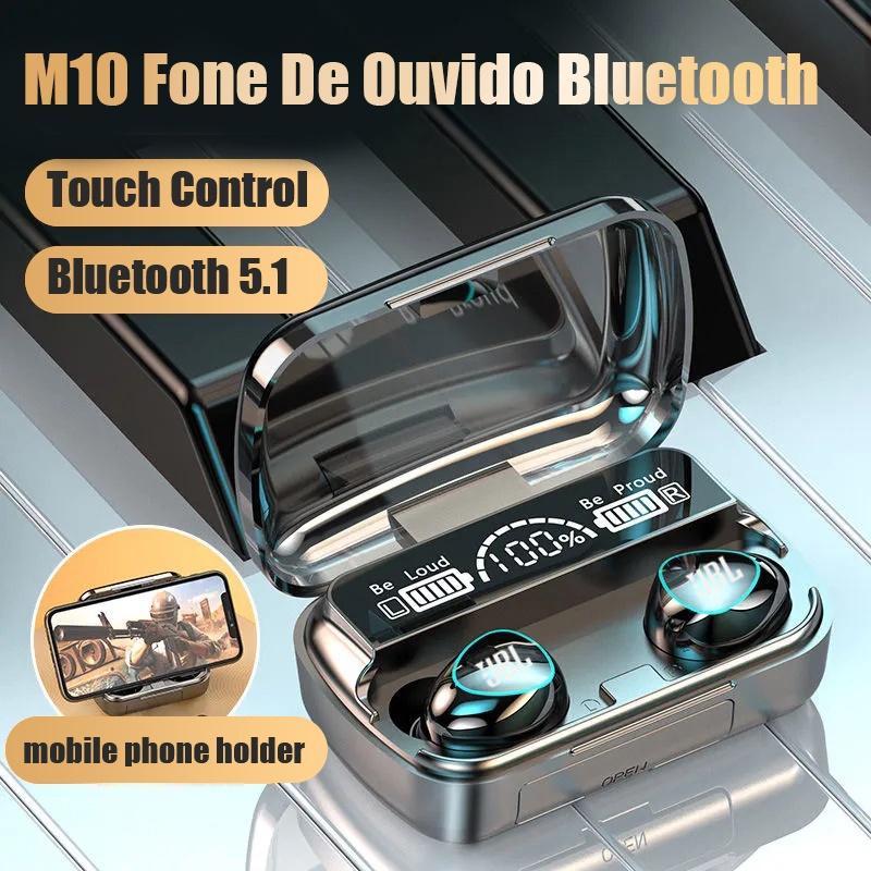 Tai Nghe Bluetooth Không Dây TWS M10 Âm Thanh Nổi 9D Chống Nước Có Micro Mới