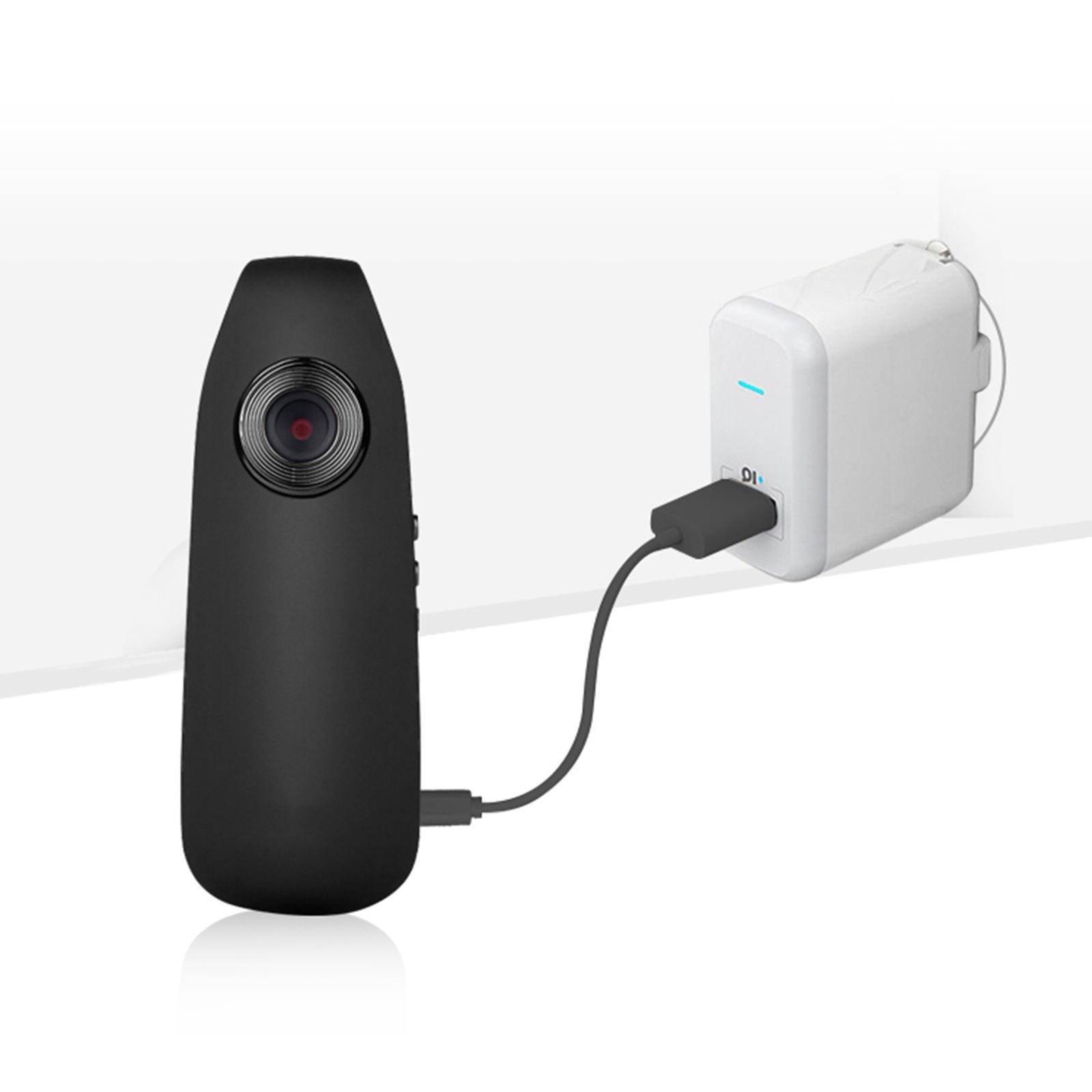 Body Camera Back Clip 1080P  Storage WiFi Noise Reduction for Men