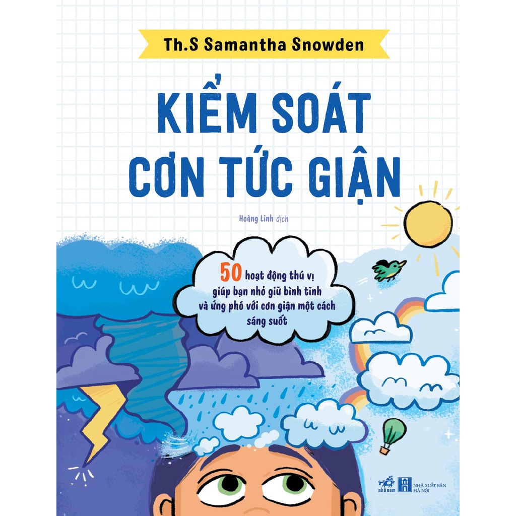 Sách - Bộ 50 hoạt động thú vị: Phát triển kỹ năng xã hội - Kiểm soát cơn tức giận (02 cuốn lẻ) - Nhã Nam Official