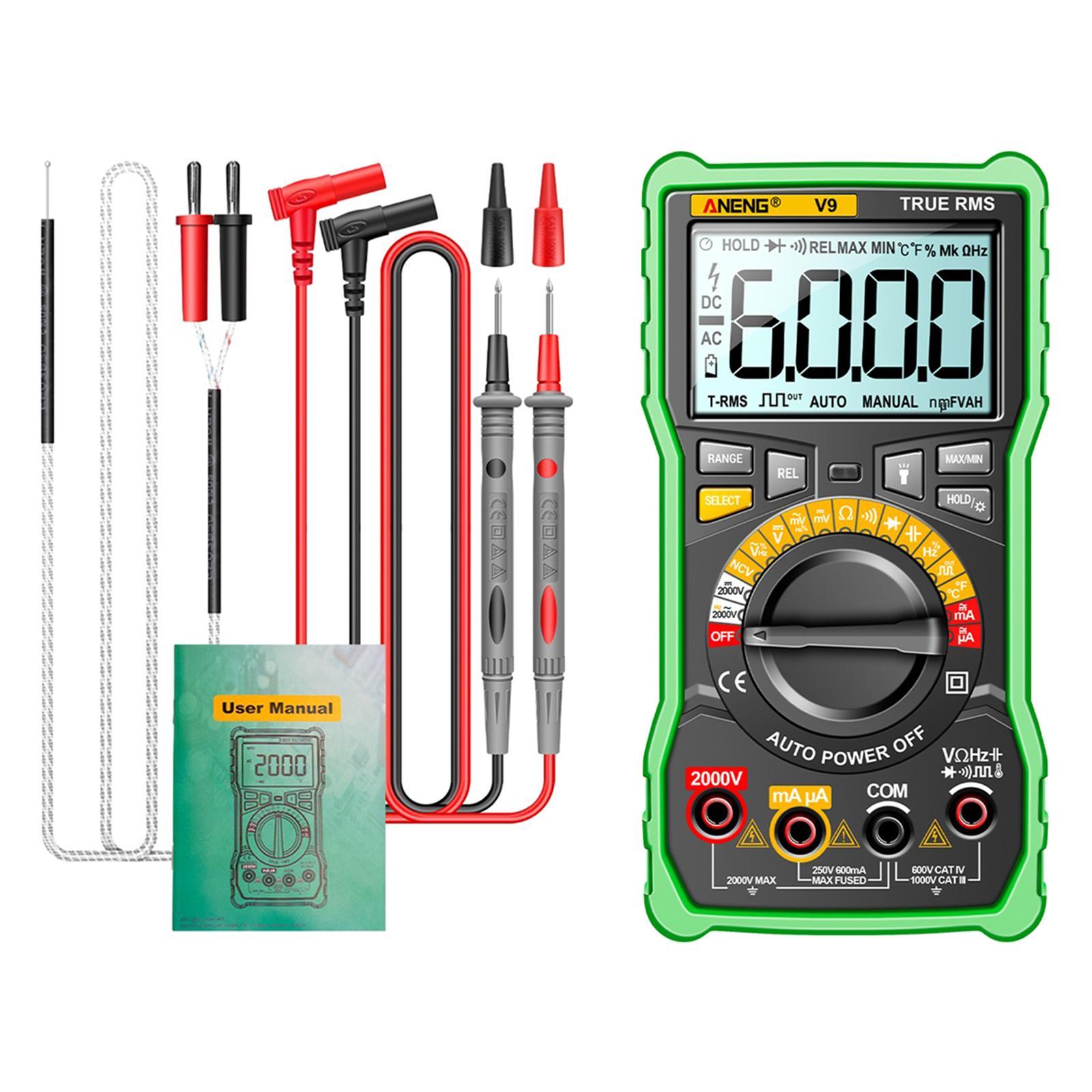Portable Digital Tester Meter Test Handheld Digital Meter for Circuit Board