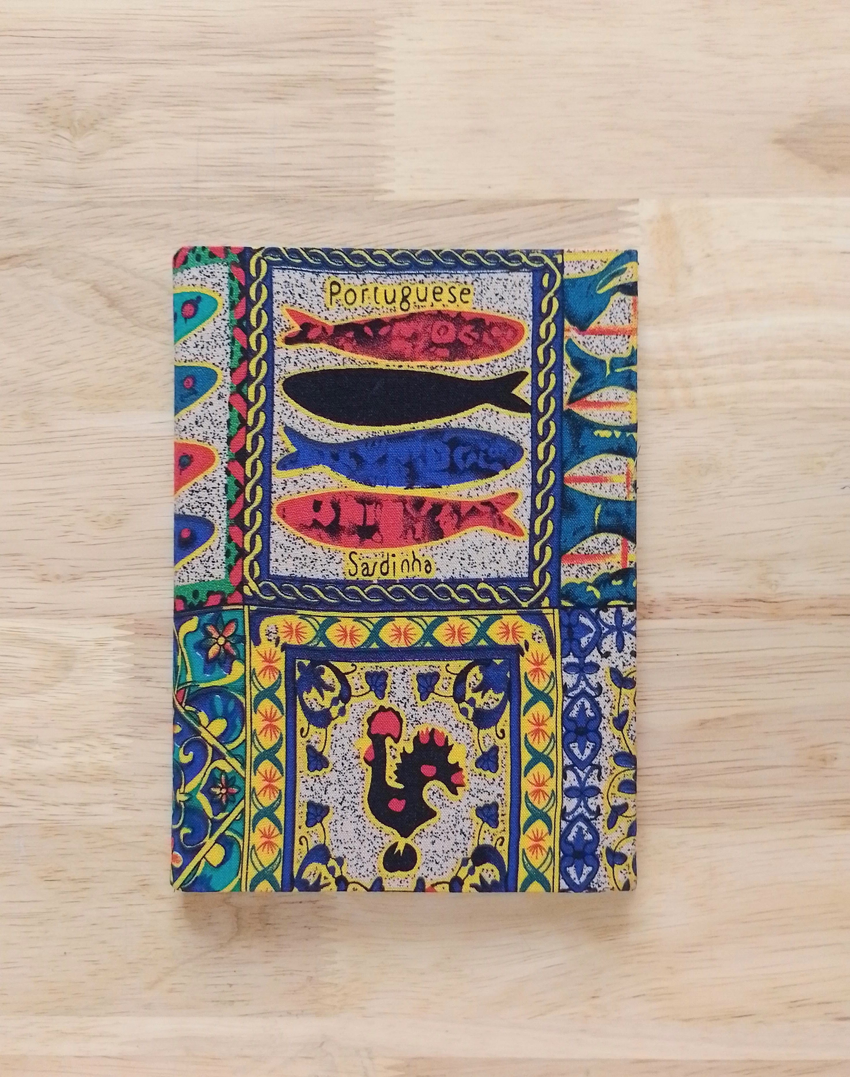 Sổ Tay Handmade Bìa Vải Hoa, Khổ (13 x 18), Dùng Cho Ghi Chép, Viết Nhật Kí, Quà Tặng