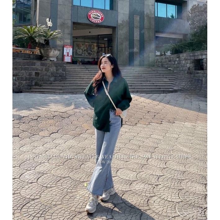 ÁO SƠ MI FORM RỘNG