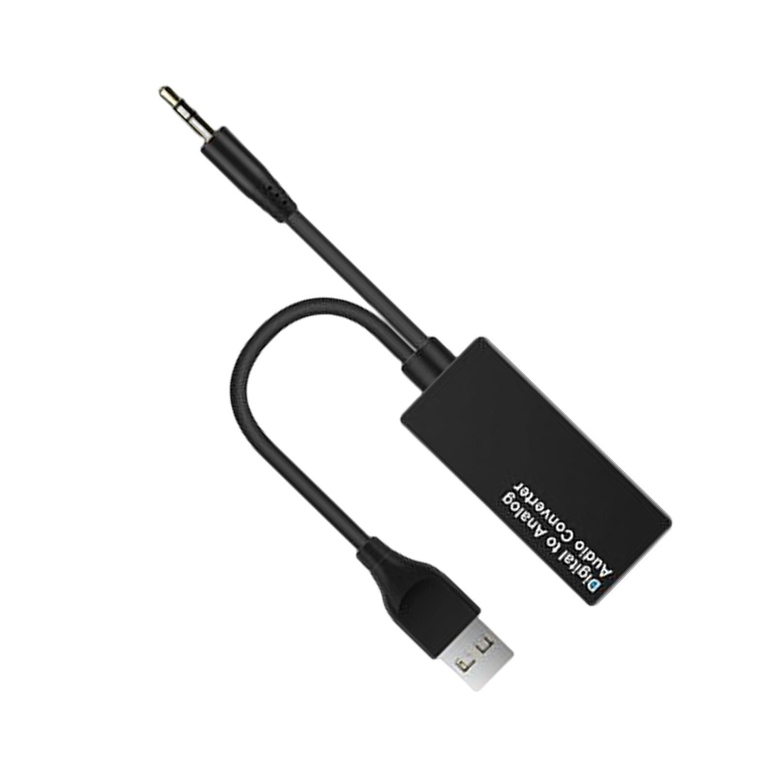 Digital to Analog Audio Adapter ,Home Theater HDTV Amplifier AUX Analog Converter