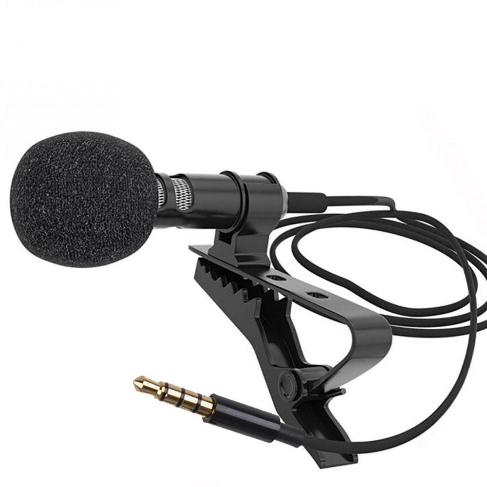 Microphone Condenser Mic có phích cắm 3.5mm Tương thích với iPhone iPad Android điện thoại thông minh DSLR