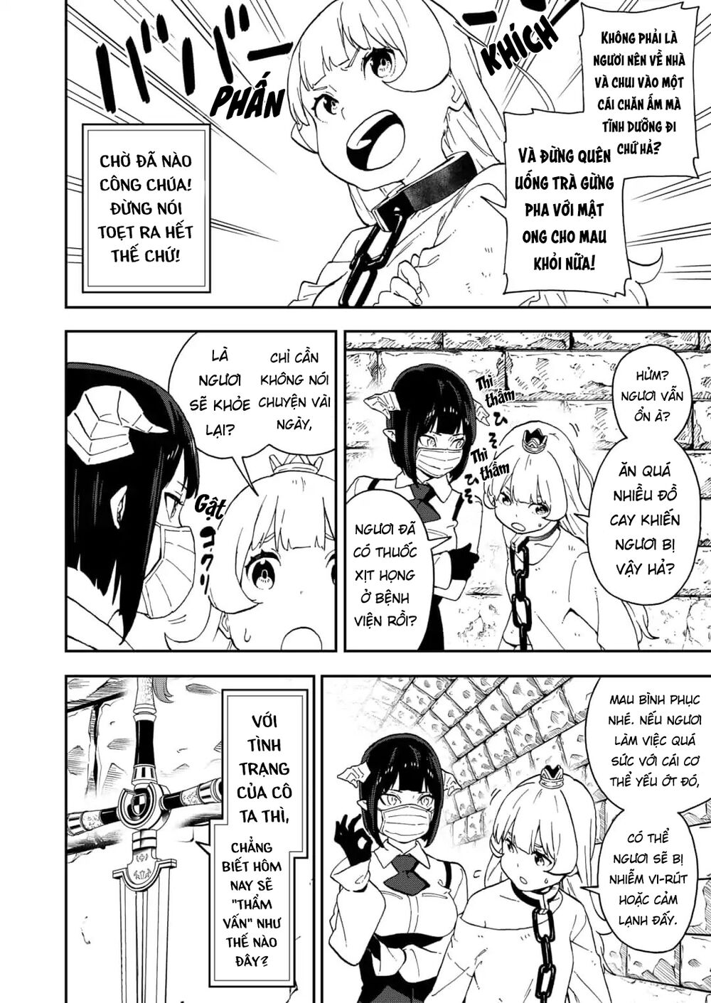 đến giờ "thẩm vấn" rồi, thưa công chúa! chapter 30 2