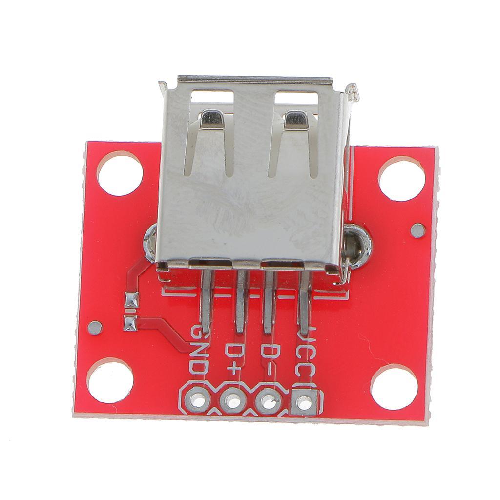 8-9pack USB Type A Female Connector Breakout Charging Charger Board Module 5V