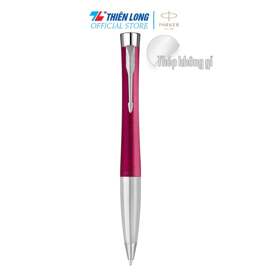 Bút bi cao cấp Parker Urban Twist URB X-VIBR Magenta CT TB-2143449 - Thép không gỉ