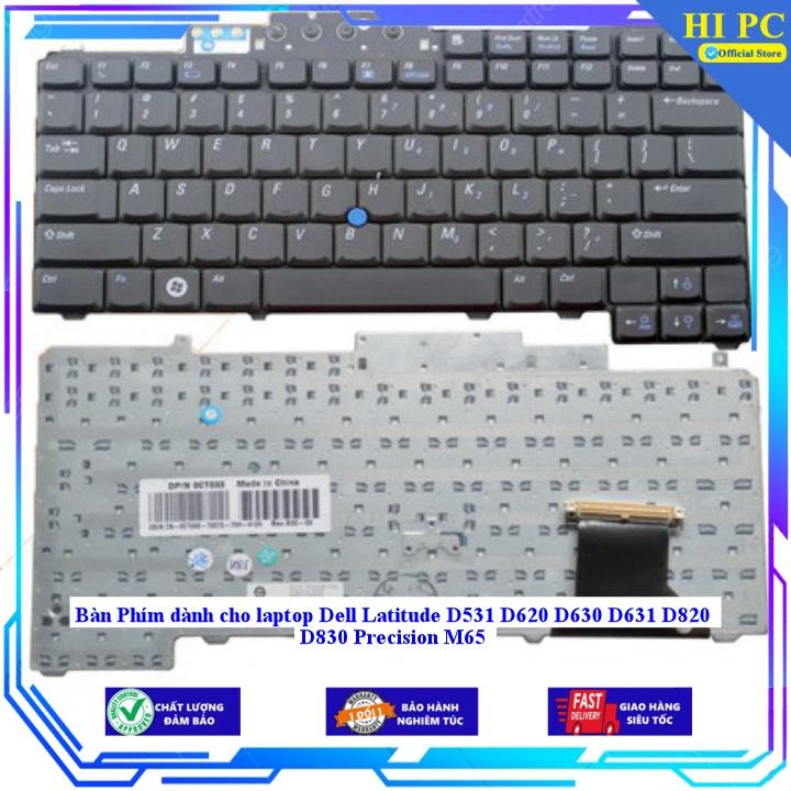 Bàn Phím dành cho laptop Dell Latitude D531 D620 D630 D631 D820 D830 Precision M65 - Hàng Nhập Khẩu