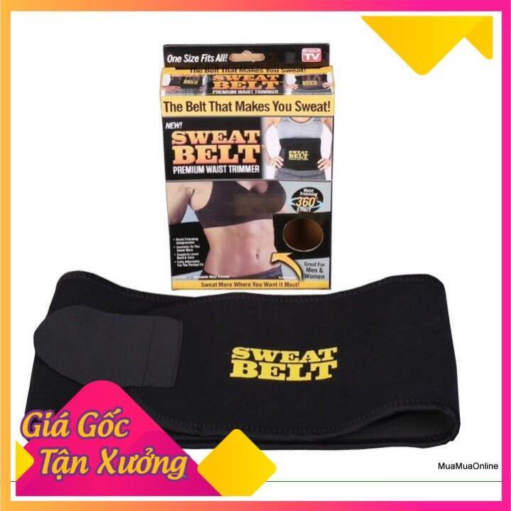 Đai Quấn Nóng Giảm Mỡ Bụng Sweat Belt Cao Cấp TP'S