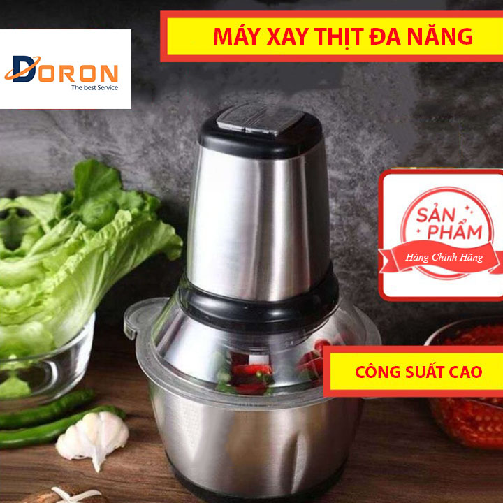 MÁY XAY THỊT 3 LÍT ĐA NĂNG SIÊU TỐC-Hàng Chính Hãng