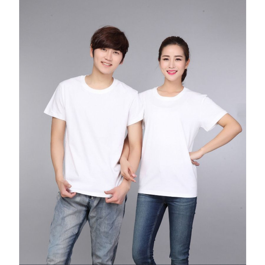Áo thun trơn nam nữ chất thun mềm mịn, cotton 4 chiều thấm mồ hôi tốt đủ size