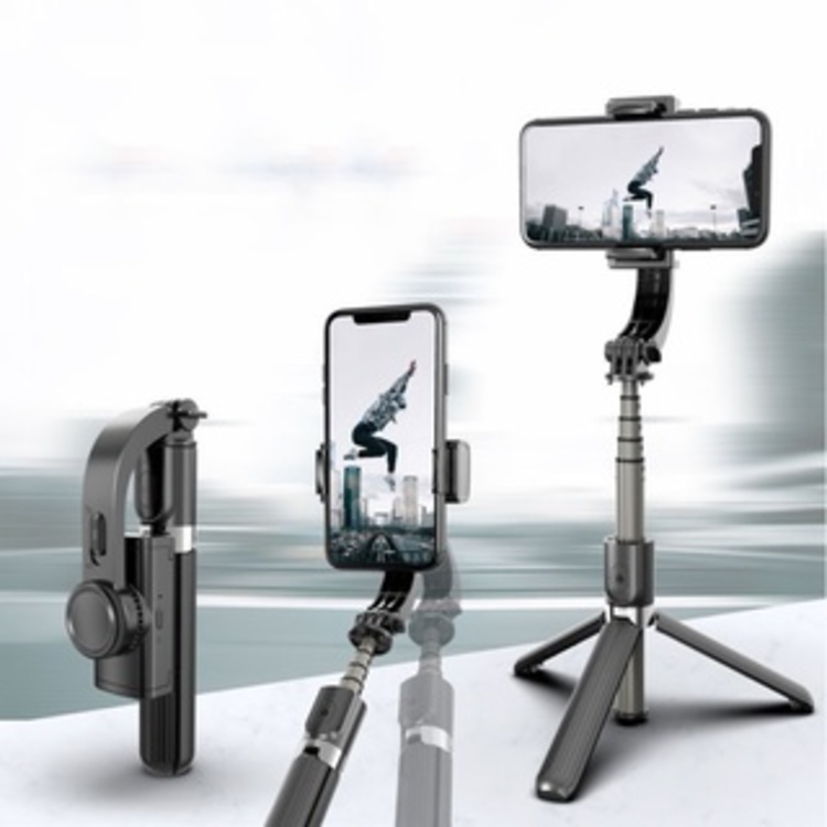 Gimbal/ Gậy tự sướng chống rung MAWA L08 dùng cho điện thoại, selfie chụp ảnh bằng remote Bluetooth 4.0 - Hàng chính hãng