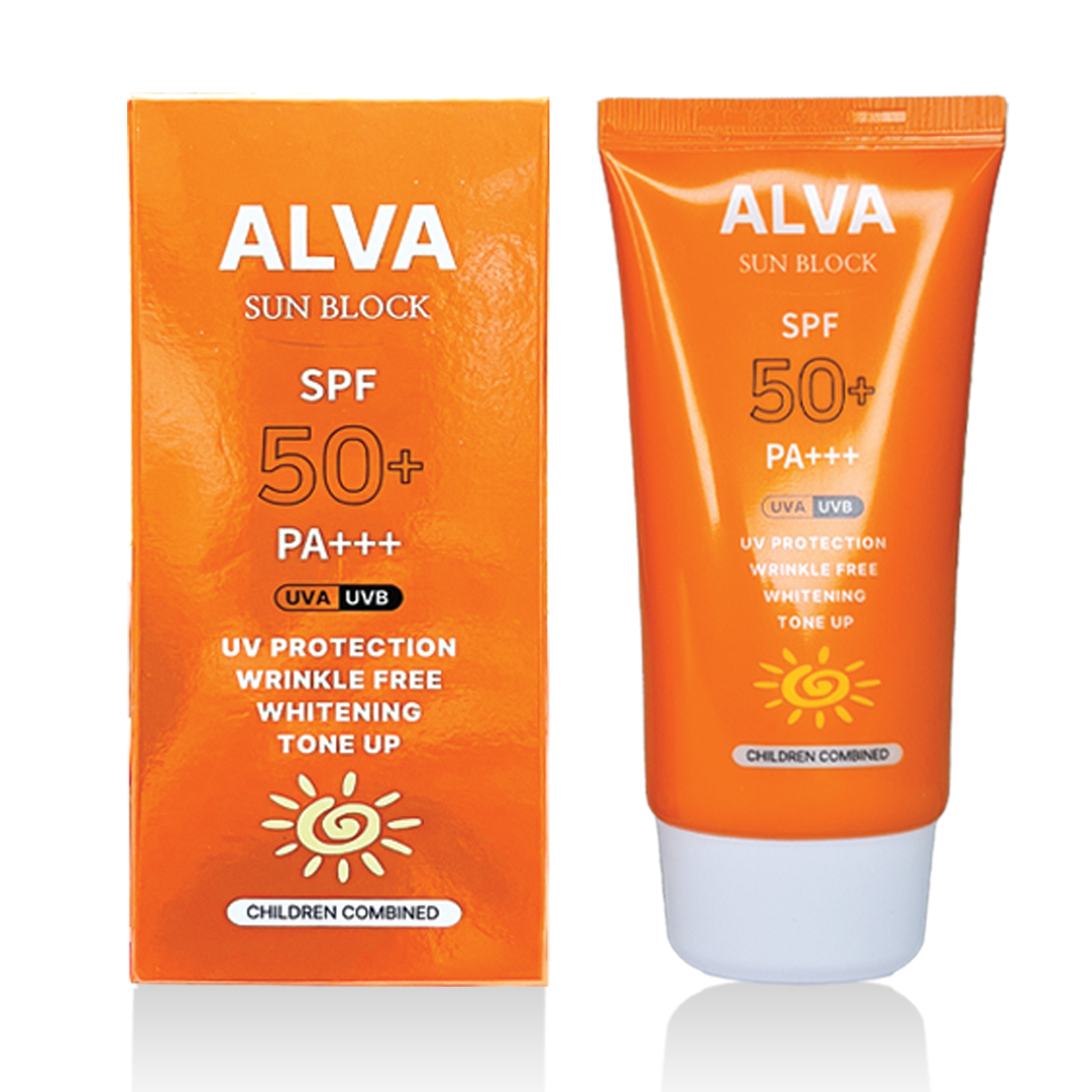 KEM CHỐNG NẮNG ALVA SUN BLOCK SPF50+/PA+++ HÀN QUỐC