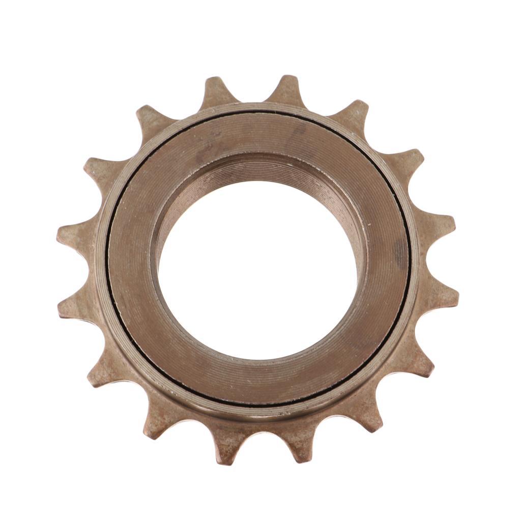 2x 16T Teeth 34MM Single Speed Freewheel Flywheel Sprocket Bike Gear