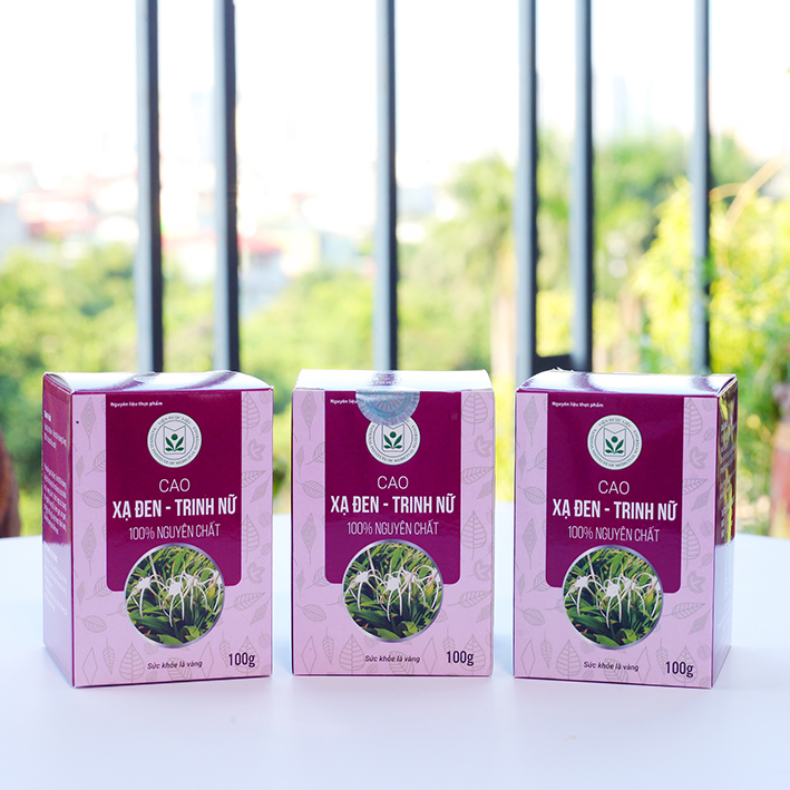 Cao Xạ Đen Trinh Nữ Hoàng Cung (100g) Hỗ trợ tiêu trừ các khối u xơ, u nang ở nữ giới