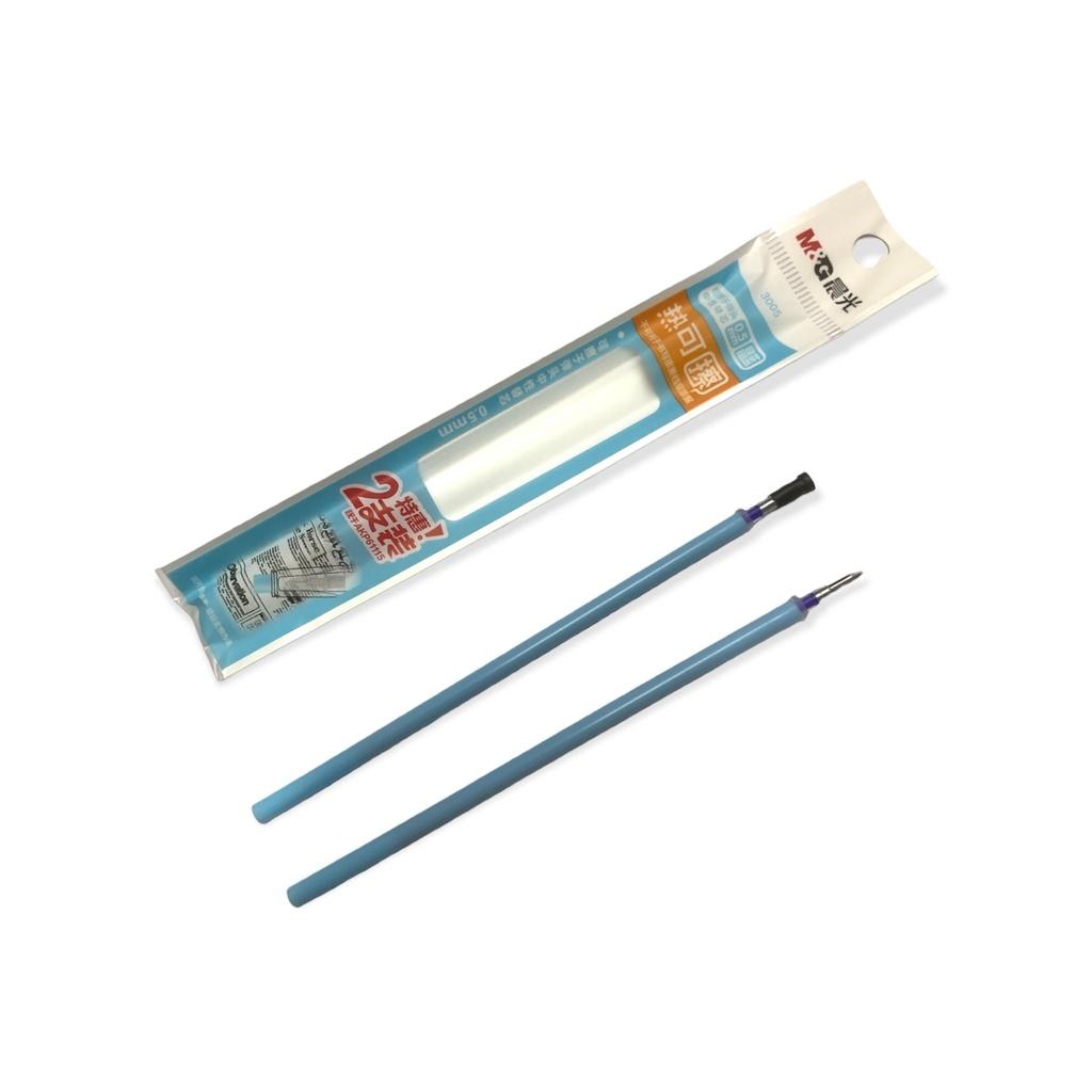 Combo 5 vỉ ruột bút gel xóa được M&G 3005 nét 0.5mm - tương đương 10 ruột