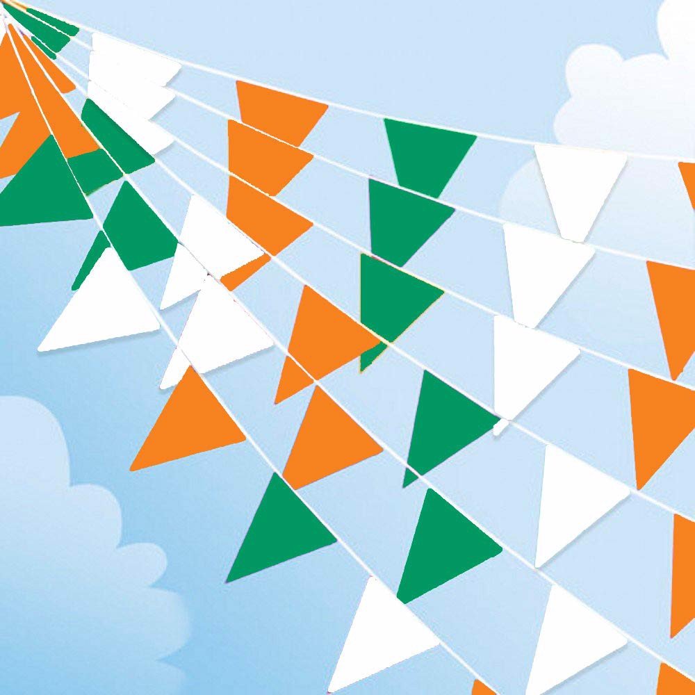 Bộ dây cờ tam giác trang trí Patrick's Day Bunting ptd05