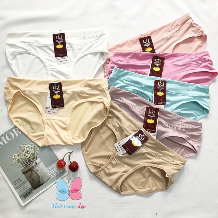 Quần lót nữ thun lạnh mềm freesize cỡ L từ 45-52kg - QL3262