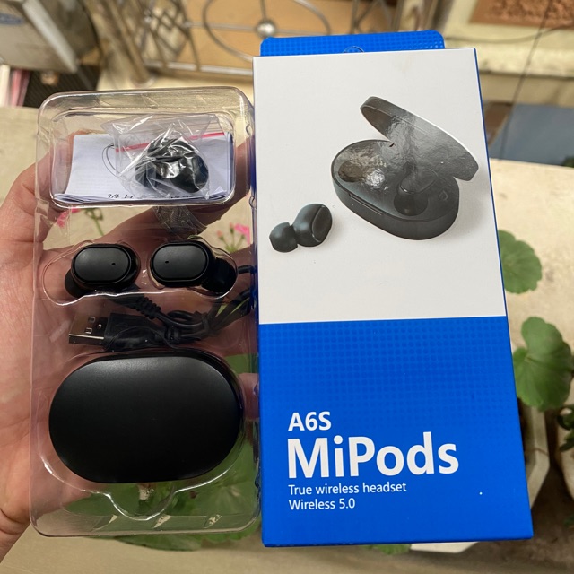 Tai Nghe Bluetooth Redmi Airdots 2 - Bluetooth 5.0 - chất âm ấm, Bass-treble rõ ràng Chống Ồn - Mic Đàm thoại