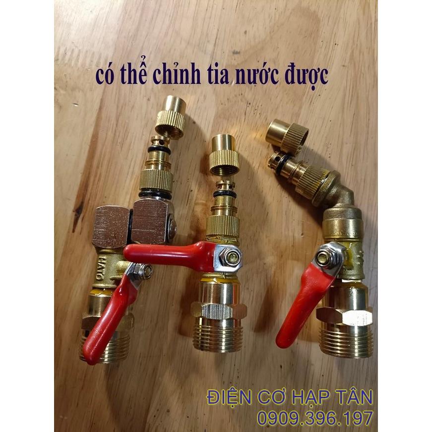 BÉC RỬA MÁY LẠNH cong thẳng -360 độ đã dán keo và thử , béc vệ sinh điều hòa