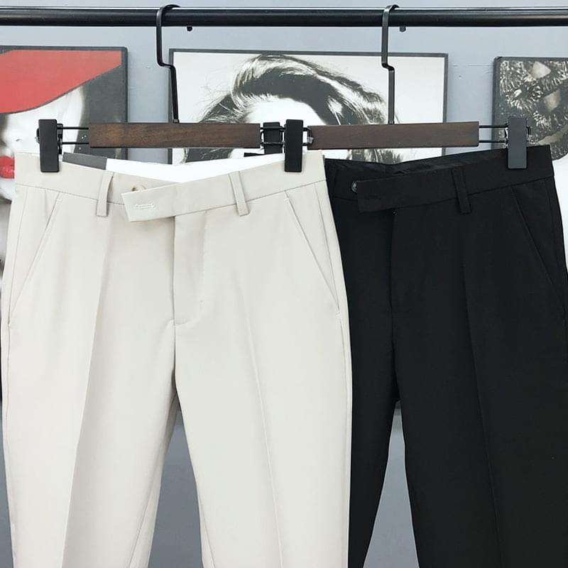 Quần Tây Nam Công Sở iMan Store , Quần Âu Nam Hàn Quốc Vải Chéo Cao Cấp Co Dãn, Chống Nhăn Xù - Hàng VNXK
