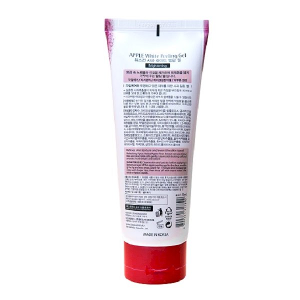 Tẩy tế bào chết da mặt sạch nhờn mụn ngăn lão hóa tránh bắt nắng dạng Gel Beauskin Apple White Peeling Gel, Hàn Quốc 150 ml