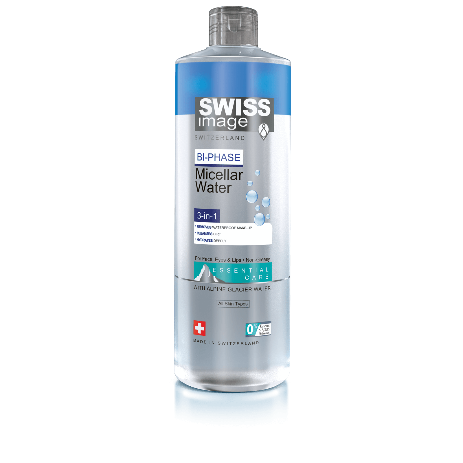 Nước Tẩy Trang 3 Trong 1 Làm Sạch Sâu Cho Mọi Loại Da Swiss Image Bi-Phase Micellar Water 400ml