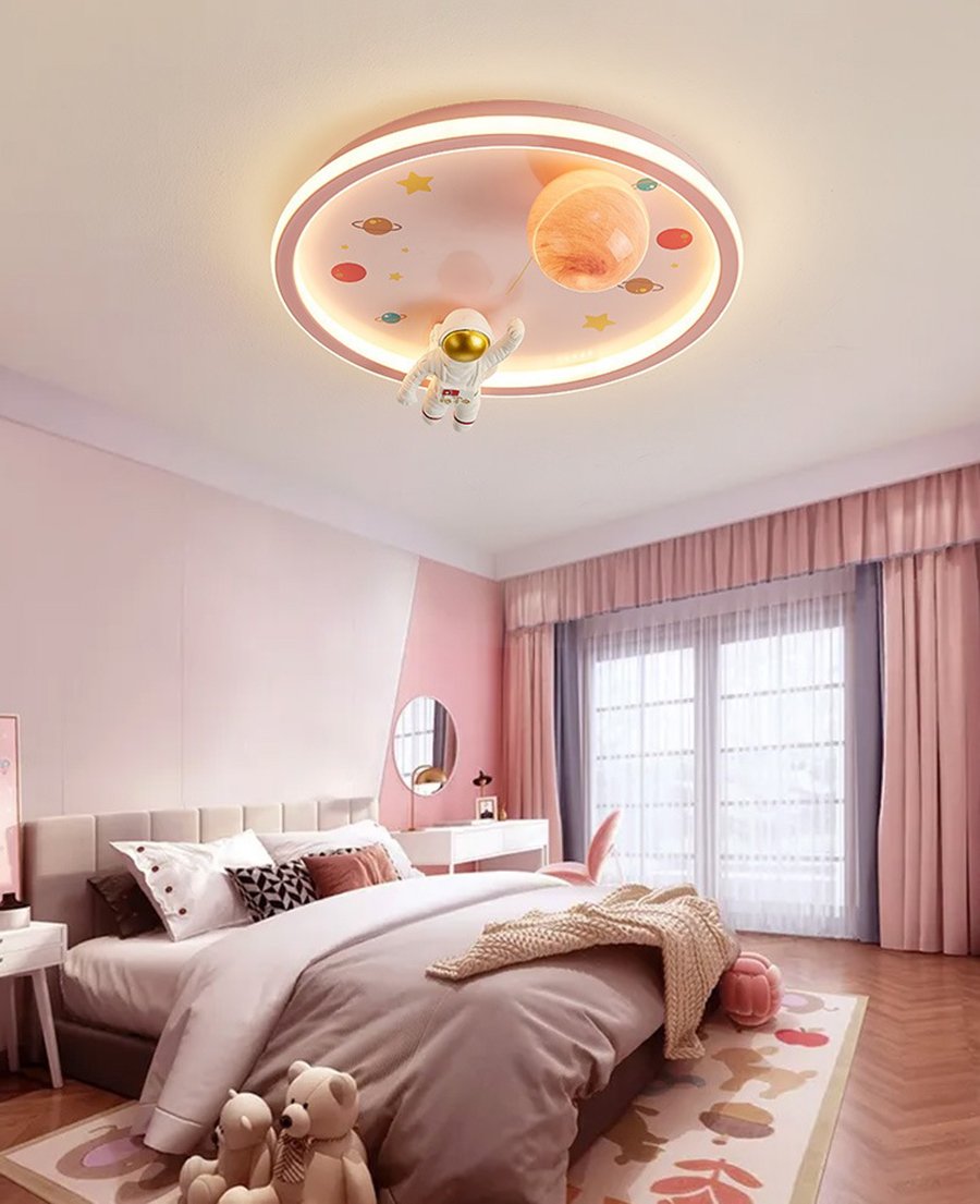 Đèn Trần Phi Hành Gia Cho Bé 9134-9137-9138 - 3 Chế Độ Ánh Sáng -Thoả Sức Sáng Tạo