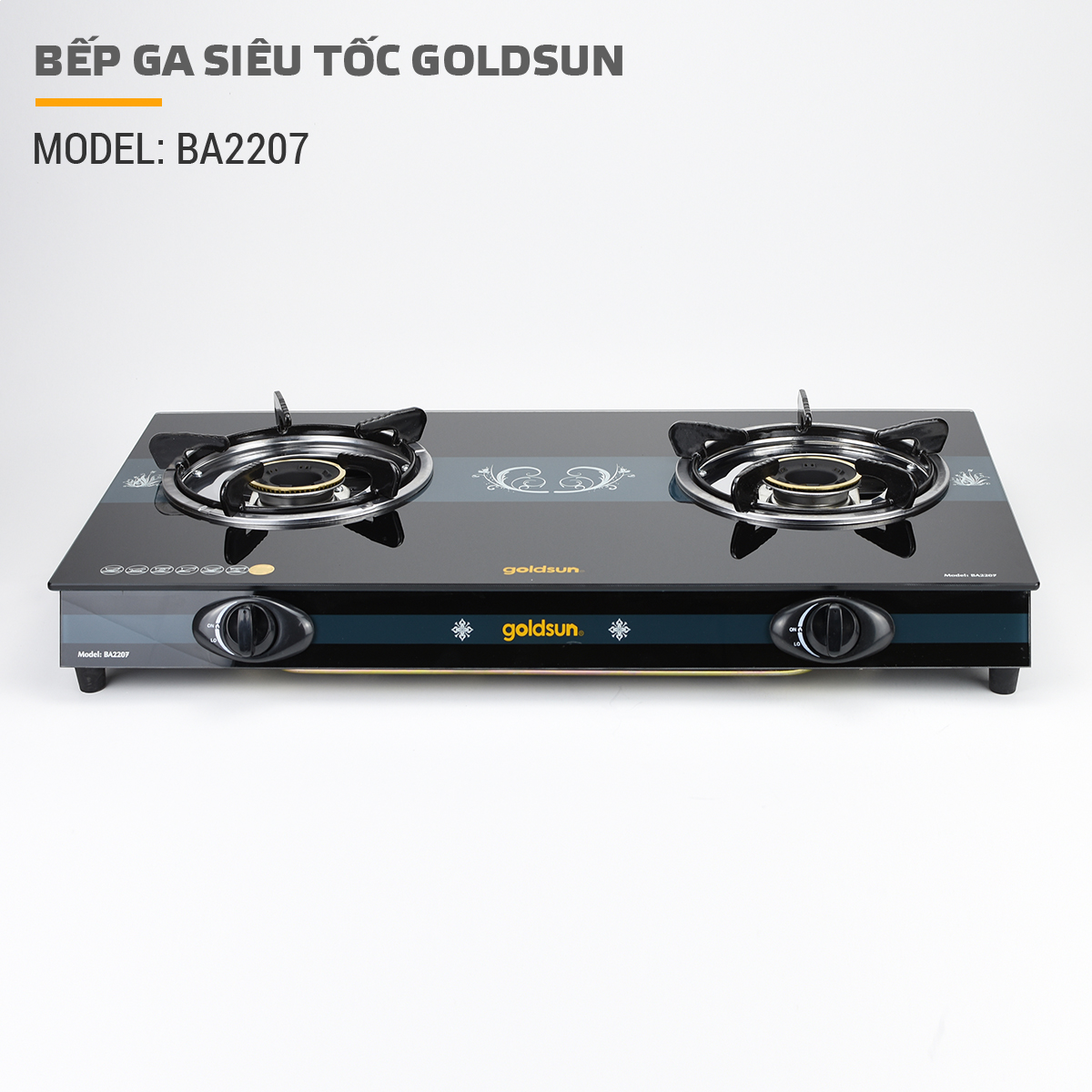 Bếp gas siêu tốc Goldsun BA2207 Hàng chính hãng