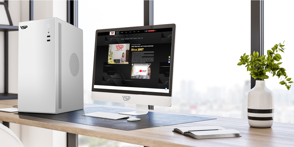 Vỏ máy tính Case VSP V200 - Hàng chính hãng VSP phân phối