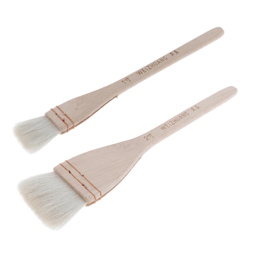 Professional Art Paint Brushes For Watercolor Acrylic Oil Painting 1-2inch