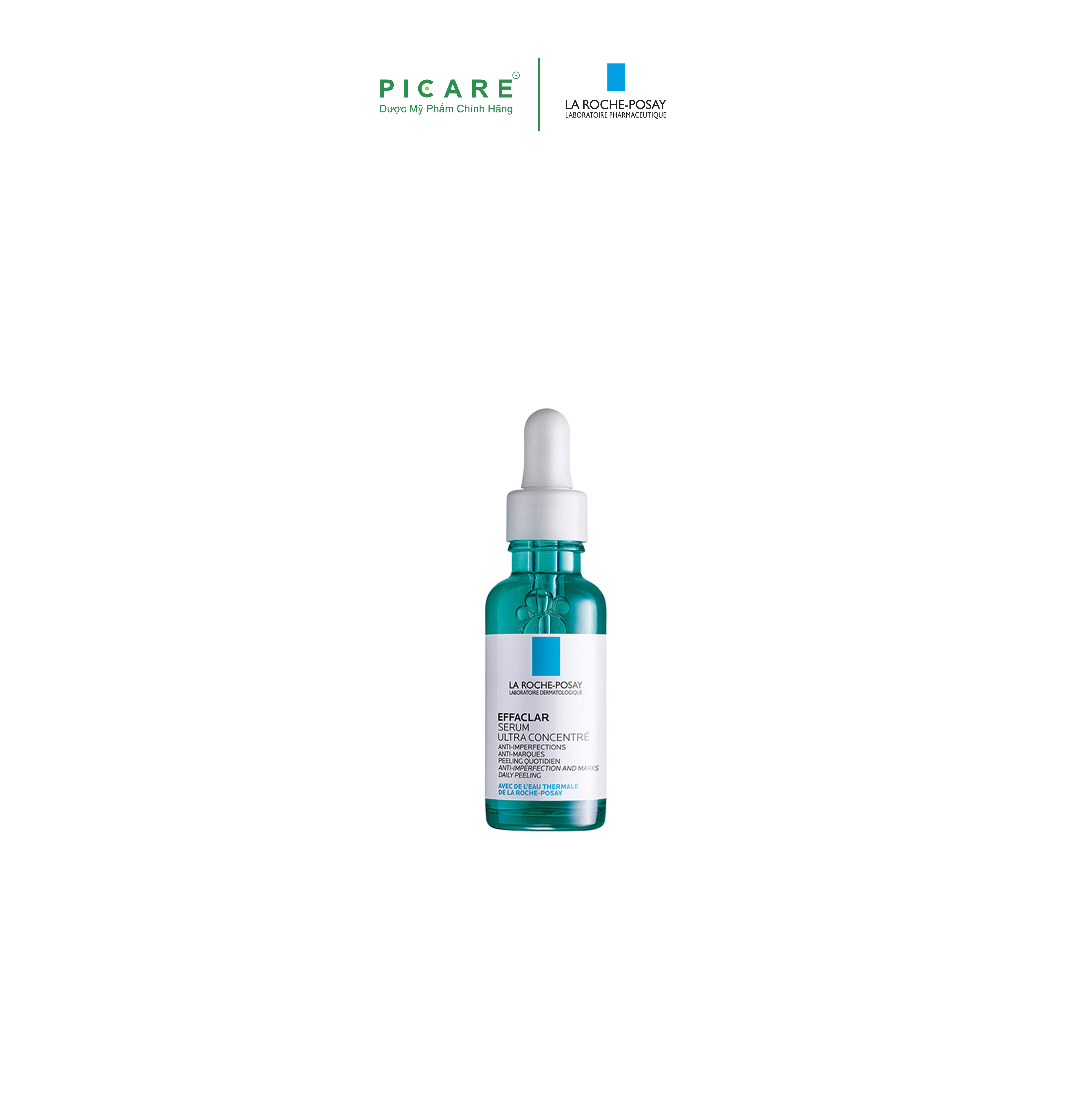 Tinh Chất La Roche Posay Effaclar Serum 3 Tác Động Giảm Mụn, Thâm Sau Mụn Và Lỗ Chân Lông To 30ml