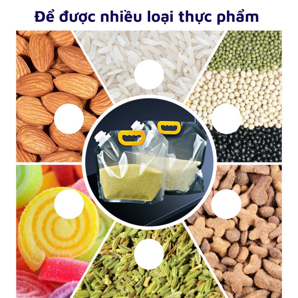 Túi Bảo Quản Thực Phẩm Peva Cao Cấp - Túi đựng thực phẩm, đồ khô, nước và dung dịch - An toàn, tái sử dụng nhiều lần