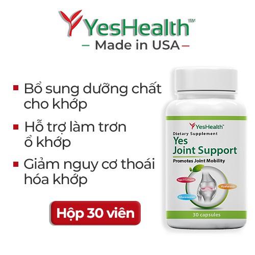 Viên uống bổ khớp Yeshealth Yes Joint Support hỗ trợ cải thiện và phục hồi chức năng sụn giảm đau nhức xương khớp