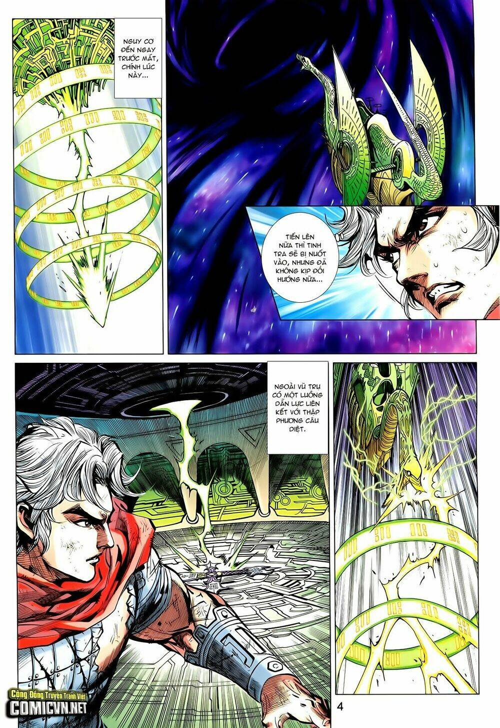 thần binh vấn thiên chapter 30 4