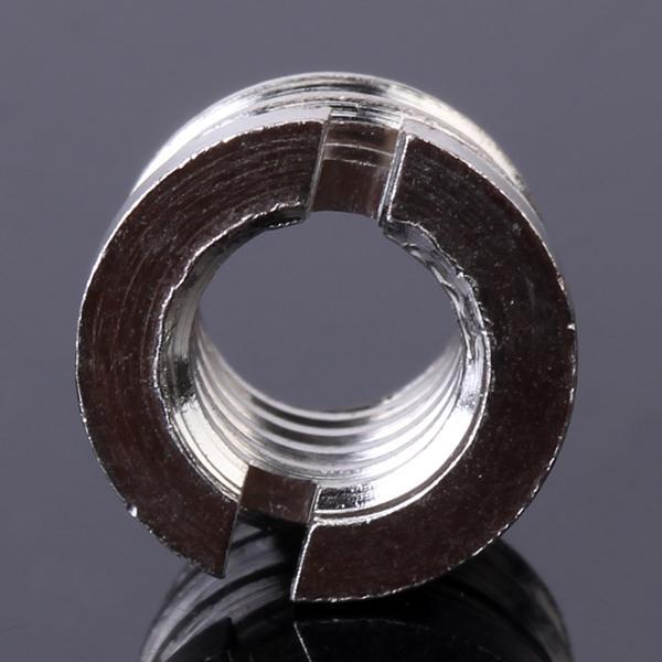 1/4" to 3/8" Convert Screw Adapter FOR Camera Tripod Monopod Silver