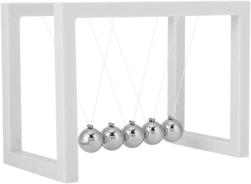 Bóng cân bằng nôi Newton cổ điển Con lắc bóng cân bằng acrylic kim loại