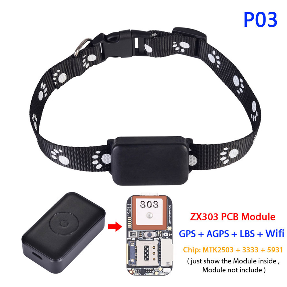 Máy theo dõi GPS mini có dây đeo Tích hợp còi, báo rung, báo điện yếu Model: P03
