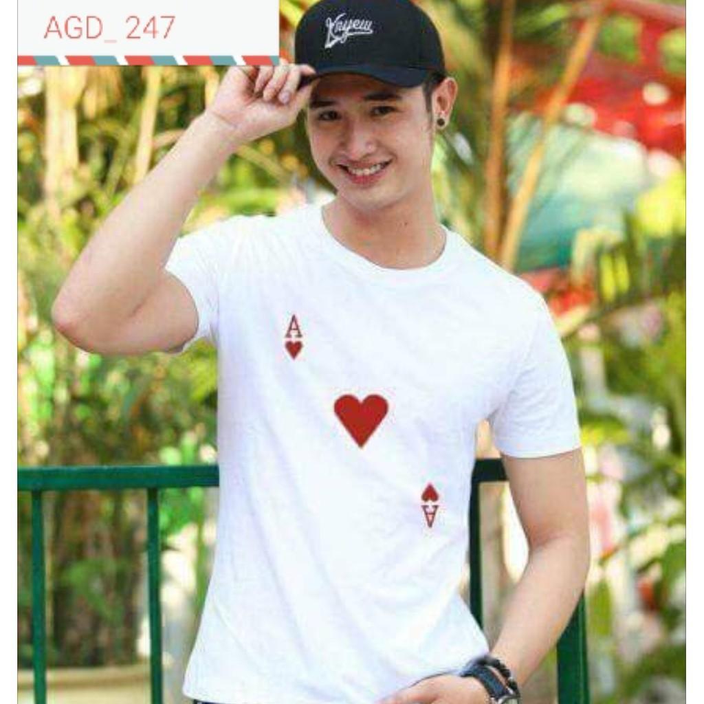 Áo thun mẫu bộ bài - MÃ AGD 247
